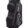 Callaway Chev Dry 14 Cart Bag - Black/White/Charcoal