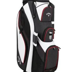 Callaway Forrester 19 Cart Bag - White/Black/Red