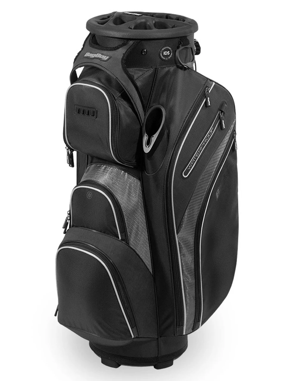 Bag Boy Revolver Xp Cart Bag - Black/Charcoal/Silver 3 Bag Boy Revolver Xp Cart Bag - Black/Charcoal/Silver