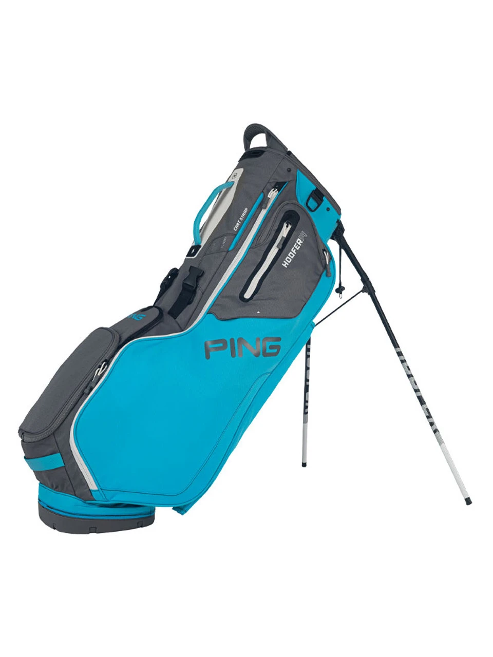 Ping Hoofer 14 Stand Bag - 201 Bright Blue/Grey/White 3 Ping Hoofer 14 Stand Bag - 201 Bright Blue/Grey/White