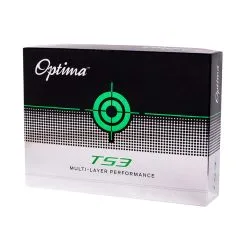 Optima TS3 Golf Balls - 1 Dozen White