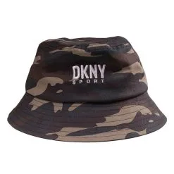 DKNY Sport Camo Bucket Hat - Dark Camo