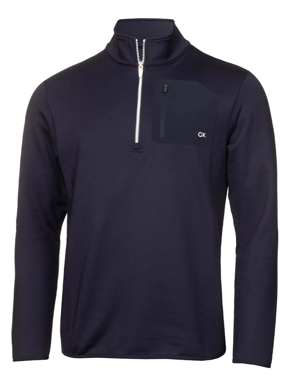 Calvin Klein Delta Half-Zip Mid Layer - Navy 3 Calvin Klein Delta Half-Zip Mid Layer - Navy