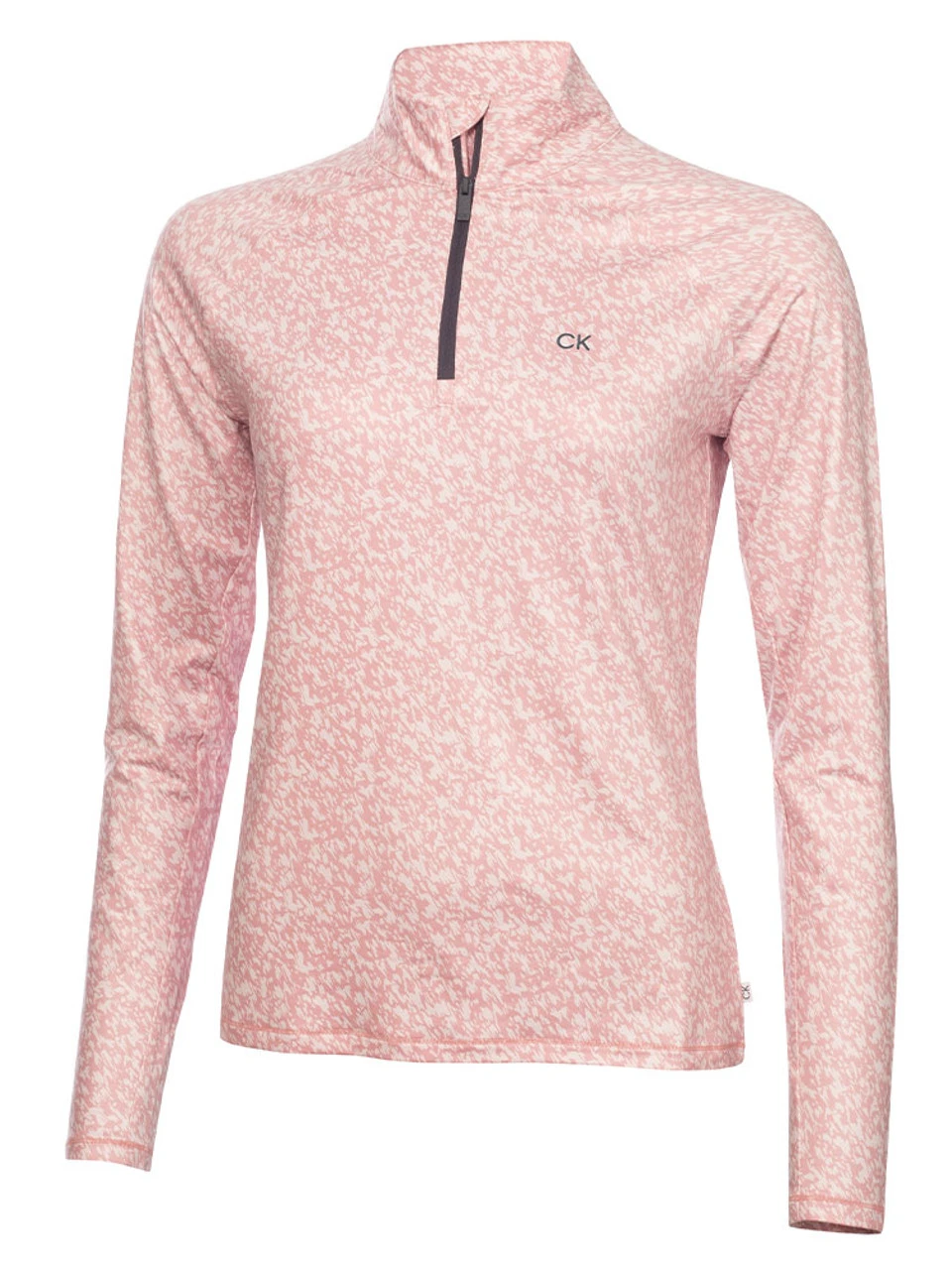 Calvin Klein W Bolina 1/4-Zip Mid-layer - Ice Pink 3 Calvin Klein W Bolina 1/4-Zip Mid-layer - Ice Pink