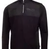 DKNY Golf Buzzard Hybrid Half Zip - Black