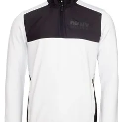 DKNY Golf Buzzard Hybrid Half Zip - White