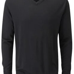 Ping Warren Merino V-Neck Sweater - Black