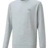 Puma Junior Boys CLOUDSPUN Crewneck - High Rise Heather