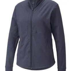 Puma Women's CLOUDSPUN Daybreak Jacket - Navy Blazer Heather