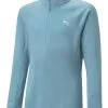 Puma Junior Girls 1/4 Zip - Dusty Aqua -Deals Clearance Store jumper pu220578141201020jnr20blue 1 97148.1667503599