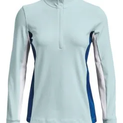 Under Armour Women's Storm Midlayer 1/2 Zip - Fuse Teal/White