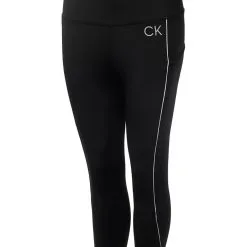 Calvin Klein W Flex Legging High Waisted 7/8 Length - Black