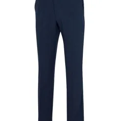 Greg Norman Classic Mini Check Pant - Navy