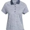 Adidas Women's Mélange Polo Shirt - Crew Navy