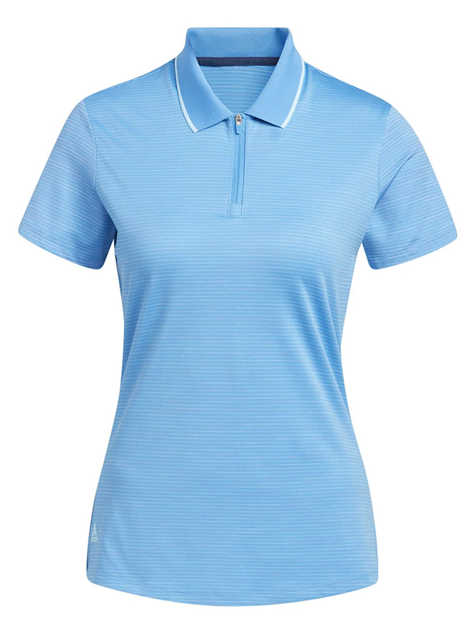 Adidas W Novelty Polo Shirt - Pulse Blue 3 Adidas W Novelty Polo Shirt - Pulse Blue