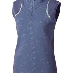 Annika W Elite Sleeveless Contour Mock - Sport Slate