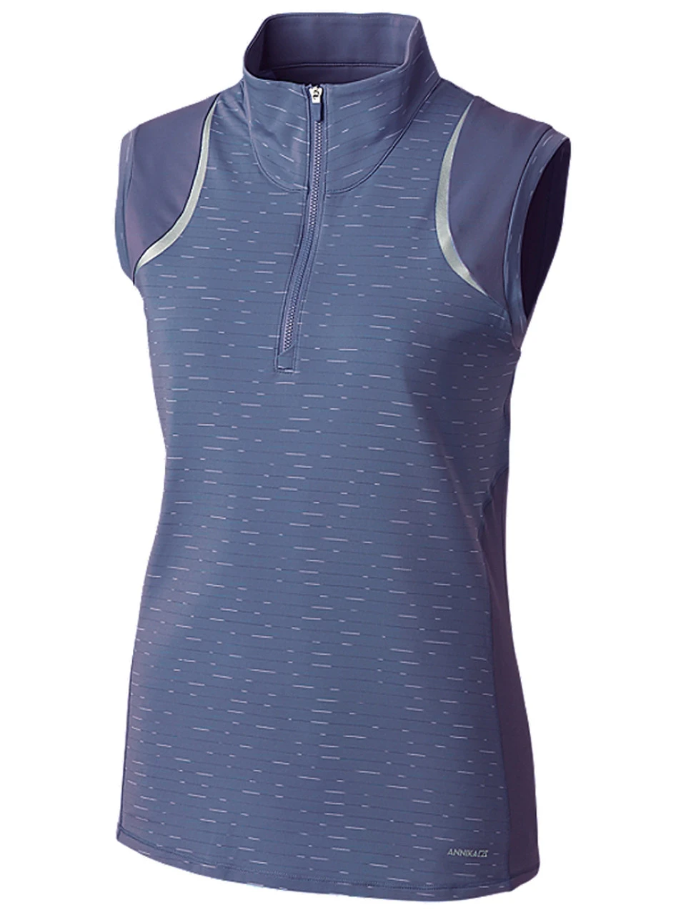 Annika W Elite Sleeveless Contour Mock - Sport Slate 3 Annika W Elite Sleeveless Contour Mock - Sport Slate