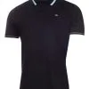 Calvin Klein Particle Polo Shirt - Black -Deals Clearance Store shirt ck220c969120men20black 1 08350.1667488962