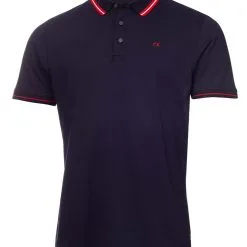 Calvin Klein Particle Polo Shirt - Navy