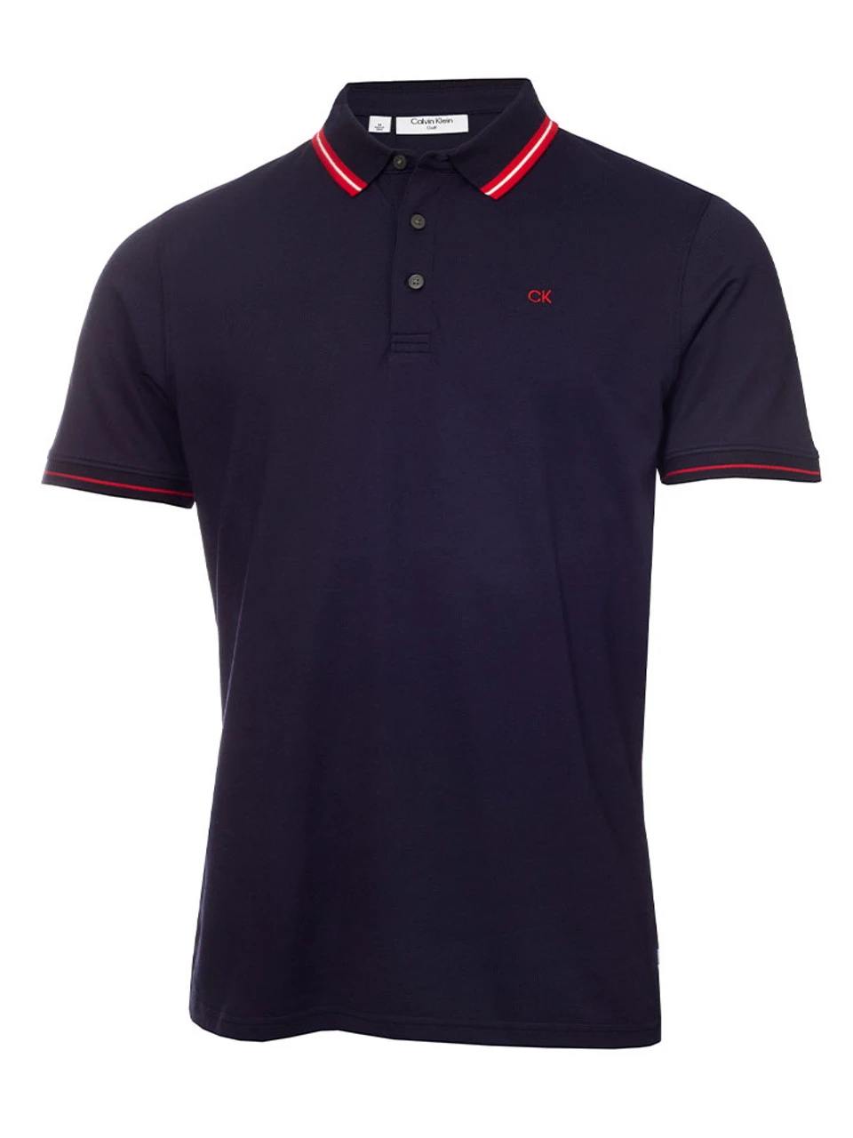 Calvin Klein Particle Polo Shirt - Navy 3 Calvin Klein Particle Polo Shirt - Navy