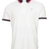 Calvin Klein Particle Polo Shirt - White