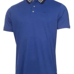 Calvin Klein Whisper Polo Shirt - Royal