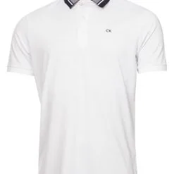 Calvin Klein Whisper Polo Shirt - White