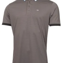 Calvin Klein Performance Times Square Polo Shirt - Charcoal