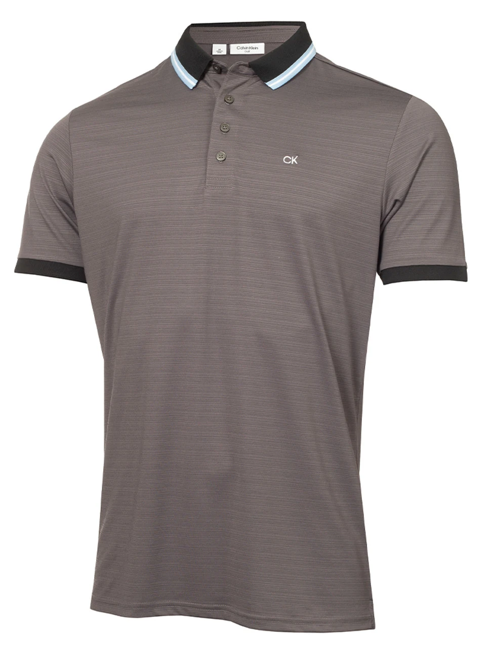 Calvin Klein Performance Times Square Polo Shirt - Charcoal 3 Calvin Klein Performance Times Square Polo Shirt - Charcoal