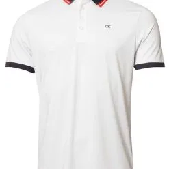 Calvin Klein Performance Times Square Polo Shirt - White