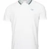 Calvin Klein Monterey Polo - White/Ocean Blue
