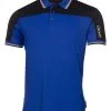 DKNY Golf Broadway Colour Block Polo - Cobalt/Black