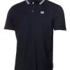 DKNY Golf Spike Polo - Navy/White