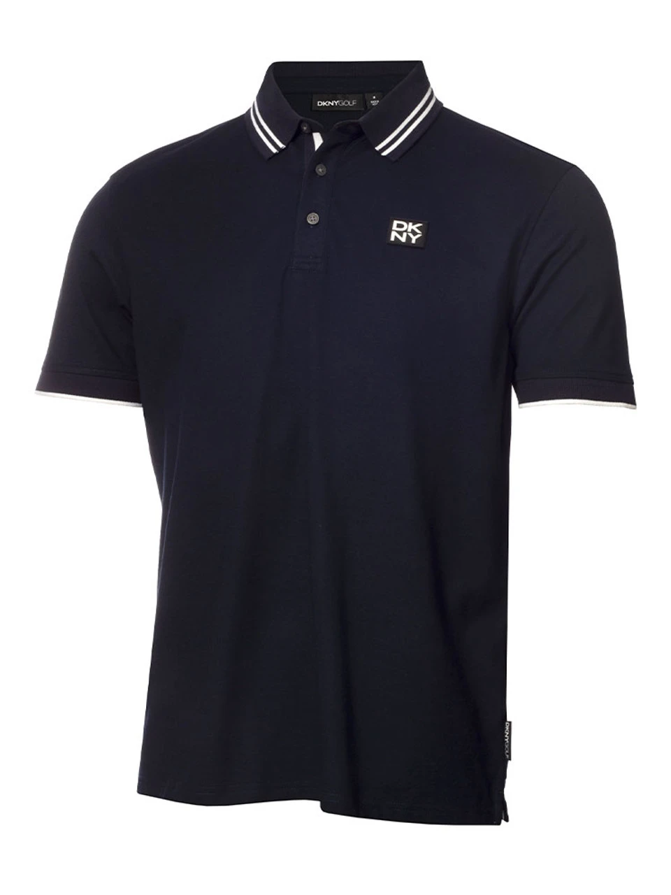 DKNY Golf Spike Polo - Navy/White 3 DKNY Golf Spike Polo - Navy/White