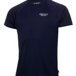 DKNY Sport Marathon Raglan T-Shirt - Navy