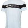 DKNY Sport Colour Block T-Shirt - Pale Blue -Deals Clearance Store shirt dk220dks008220men20blue 1 17582.1667491625