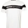DKNY Sport Colour Block T-Shirt - White