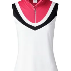 Daily Sports W Tisha Sleeveless Polo - White