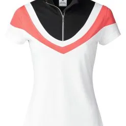 Daily Sports W Tisha Short Sleeve Polo - Black