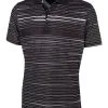 Galvin Green Morgan Polo - Black/Sharkskin