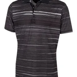 Galvin Green Morgan Polo - Black/Sharkskin