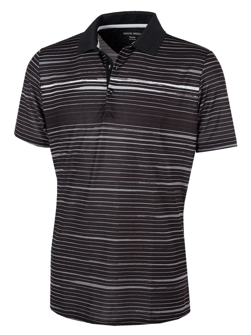 Galvin Green Morgan Polo - Black/Sharkskin 3 Galvin Green Morgan Polo - Black/Sharkskin