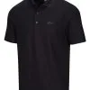Greg Norman Classic Pique Shark Polo - Black -Deals Clearance Store shirt gn220g7xlk44020men20black 1 69723.1667492121