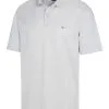 Greg Norman Textured Shark Polo - Shark Grey -Deals Clearance Store shirt gn220g7xlk61220men20grey 1 26928.1667489660