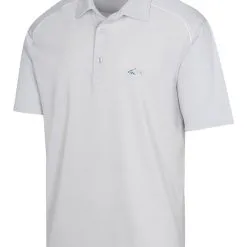 Greg Norman Colour-Blocked Shark Polo - Shark Grey