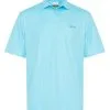 Greg Norman Tile Emboss Polo - Blue Pool -Deals Clearance Store shirt gn320g7xlk62920men20pool 1 65272.1671721246