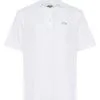Greg Norman Tile Emboss Polo - White