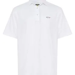 Greg Norman Tile Emboss Polo - White