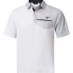 Mizuno Quick Dry Hazard Bloc Polo - White