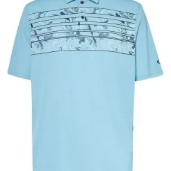 Oakley Azalea Stripe Polo - Aviator Heather